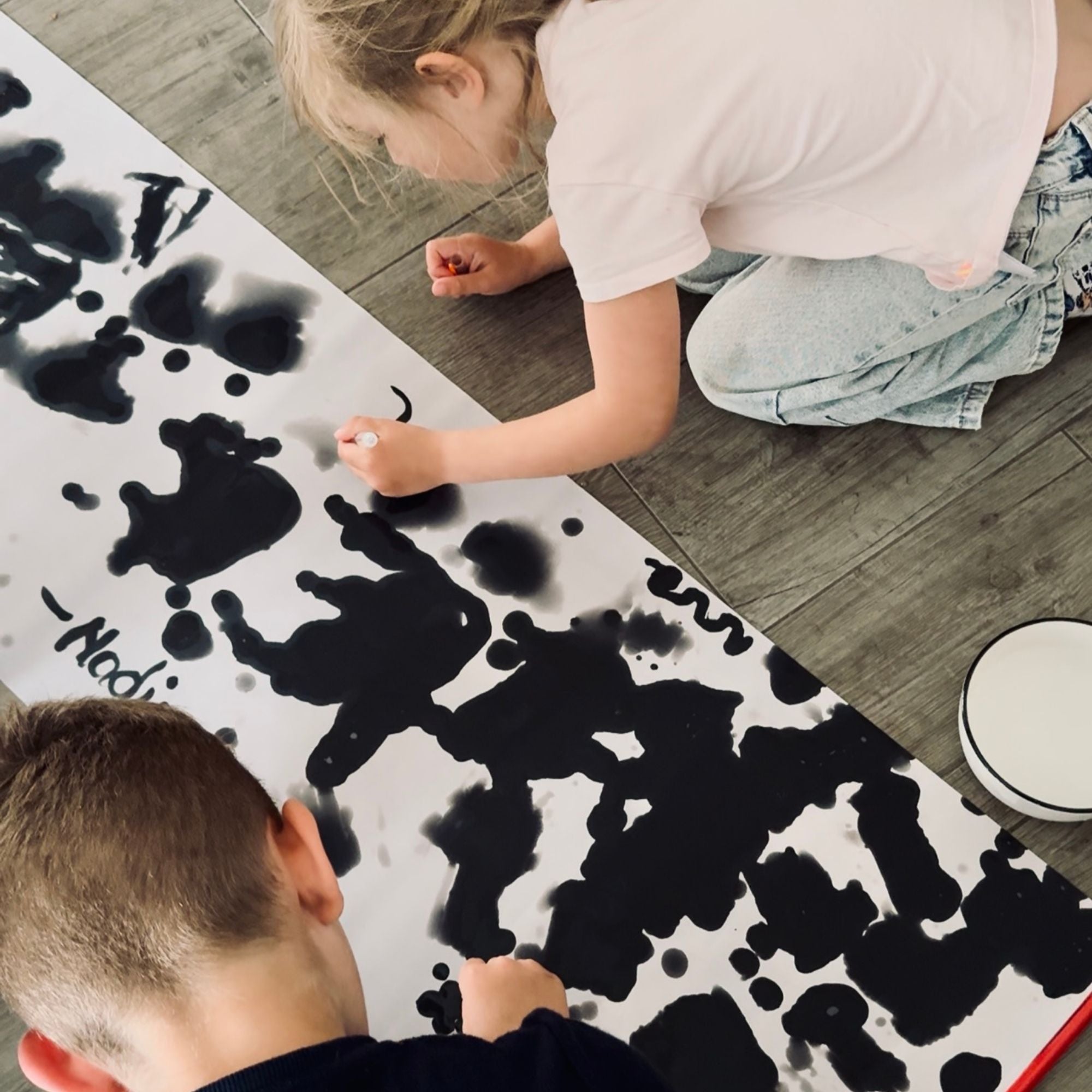 Toile réutilisable à l'eau pour enfant